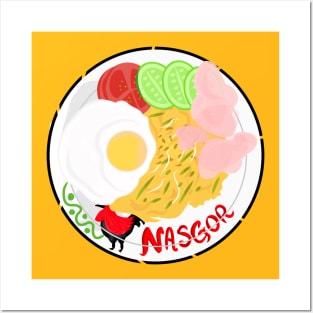 Nasi Goreng Indonesian Culture Posters and Art